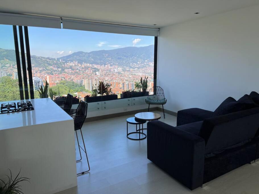 Apartamento De Lujo Con La Mejor Vista De Medellin Apartment Exterior photo