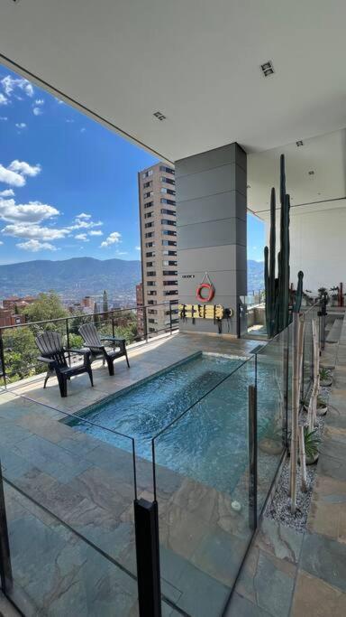 Apartamento De Lujo Con La Mejor Vista De Medellin Apartment Exterior photo