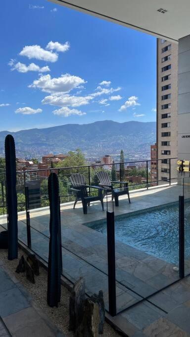 Apartamento De Lujo Con La Mejor Vista De Medellin Apartment Exterior photo